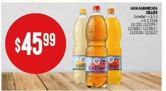 Makro Agua Saborizada Cellier oferta