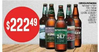 Makro Cerveza Patagonia oferta