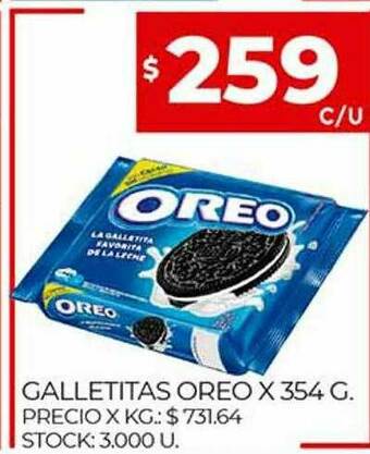 Supermercados DIA Galletitas Oreo oferta