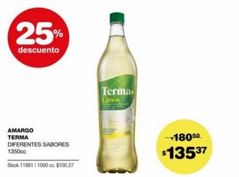 Atomo Conviene Amargo Terma Diferentes Sabores 1350cc oferta