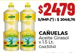 Diarco Cañuelas aceite girasol oferta