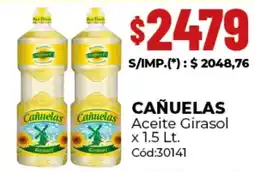 Diarco Cañuelas aceite girasol oferta