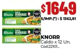 Diarco Knorr caldo oferta