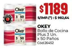 Diarco Okey rollo de cocina plus oferta