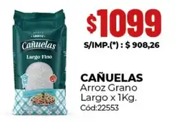 Diarco Cañuelas arroz grano largo oferta