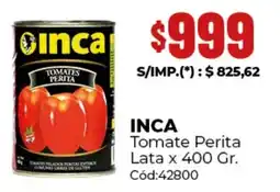Diarco Inca tomate perita lata oferta