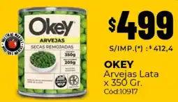 Diarco Okey arvejas lata oferta