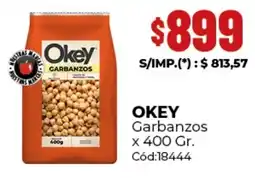 Diarco Okey garbanzos oferta