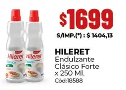 Diarco Hileret endulzante clásico forte oferta