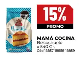 Diarco Mamá cocina bizcochuelo oferta