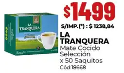 Diarco La tranquera mate cocido selección oferta