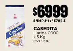 Diarco Caserita harina 0000 oferta