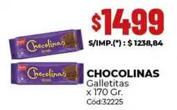 Diarco Chocolinas galletitas oferta
