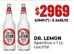 Diarco Dr. lemon aperitivo oferta