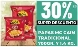 Diarco McCain papas tradicional oferta