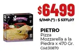 Diarco Pietro pizza mozzarella a la piedra oferta
