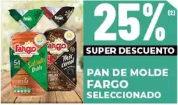 Diarco Pan de molde fargo seleccionado oferta