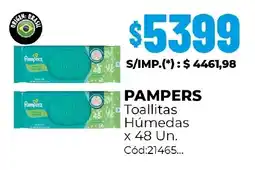 Diarco Pampers toallitas húmedas oferta