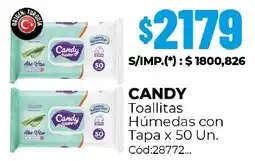 Diarco Candy toallitas húmedas con tapa oferta