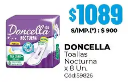 Diarco Doncella toallas nocturna oferta