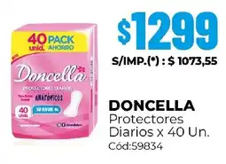Diarco Doncella protectores diarios oferta