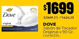 Diarco Dove jabón de tocador original oferta