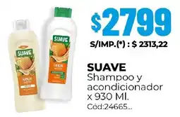 Diarco Suave shampoo y acondicionador oferta