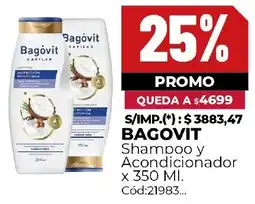 Diarco Bagovit shampoo y acondicionador oferta