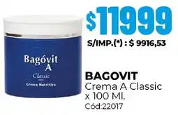 Diarco Bagovit crema A classic oferta