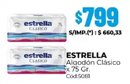 Diarco Estrella algodón clásico oferta