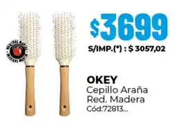 Diarco Okey cepillo araña red. madera oferta