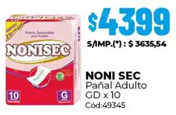 Diarco Noni sec pañal adulto GD oferta