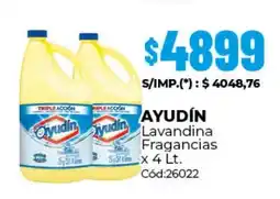 Diarco Ayudín lavandina fragancias oferta