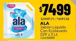 Diarco Ala jabón líquido con ecolavado d/p oferta