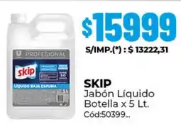 Diarco Skip jabón líquido botella oferta