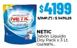 Diarco Netic jabón líquido doy pack oferta
