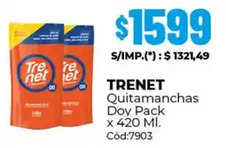 Diarco Trenet quitamanchas doy pack oferta