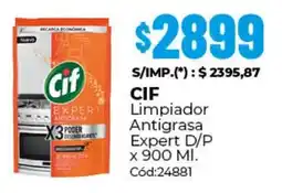 Diarco Cif limpiador antigrasa expert d/p oferta