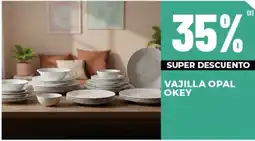 Diarco Okey vajilla opal oferta