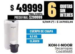 Diarco Koh-i-noor secarropas oferta