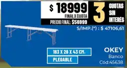 Diarco OKEY Banco oferta