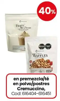 Coto Cremuccino en premezcla/té en polvo/postres oferta