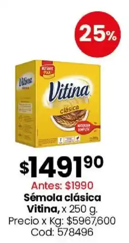 Coto Vitina sémola clásica oferta