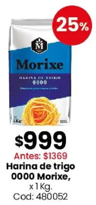 Morixe harina de trigo 0000