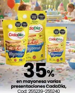 Coto Cada día en mayonesa varias presentaciones oferta