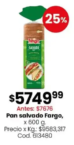Coto Fargo pan salvado oferta