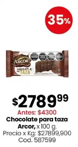 Coto Arcor chocolate para taza oferta