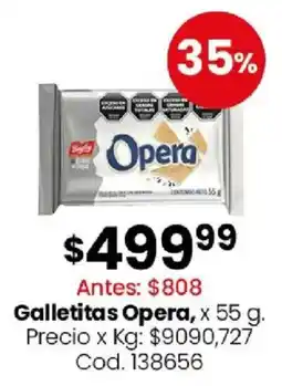 Coto Opera galletitas oferta