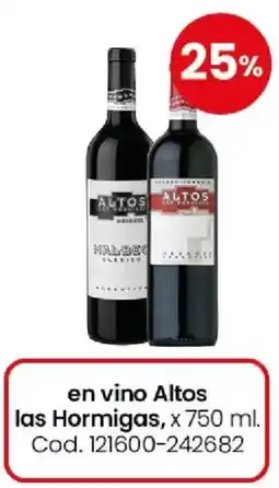Coto Altos las hormigas en vino oferta