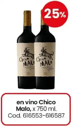 Coto chico malo en vino oferta